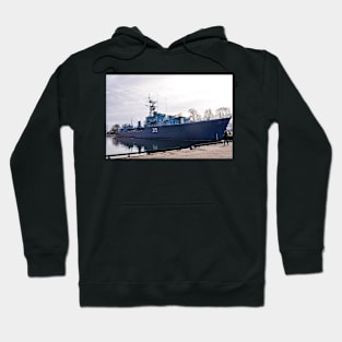 Brightened HMCS Haida Hoodie